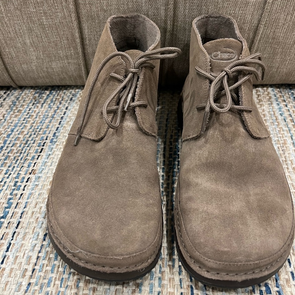 Chaco Boots Paonia Desert Brown Size 12 Wool/ Suede Chukka Boots